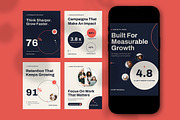 Campaign Performance Social Media, a Social Media Template by Pitchlook.Studio (Thumbnail 3 of 3)