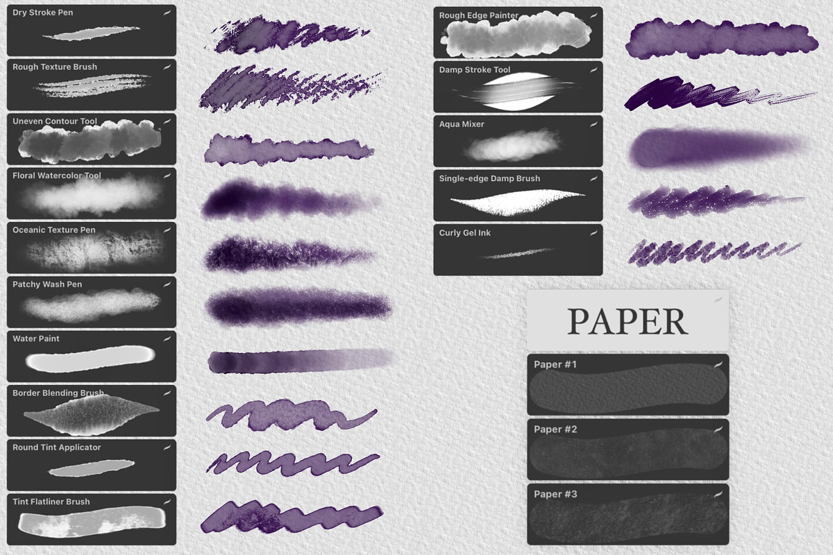 62 Cute Paing Studio For Procreate, a Brush Add-On by Nuclear Brushes (Photo 6 of 8)