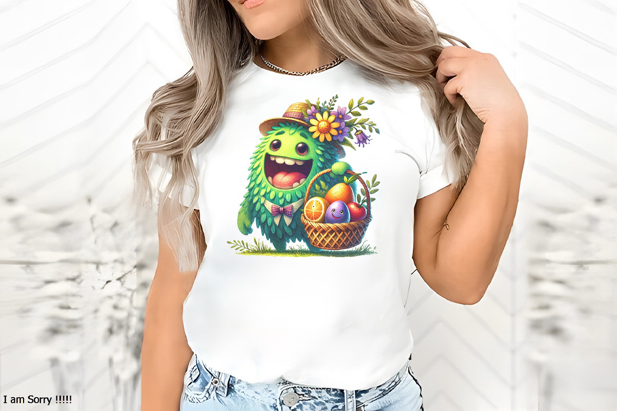 Easter Monster Sublimation Clipart, an Illustration by RobertsArt (Photo 6 of 7)