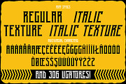 Ugly Biker - Condensed Retro Font, a Serif Font by JumboDesign (Thumbnail 5 of 6)