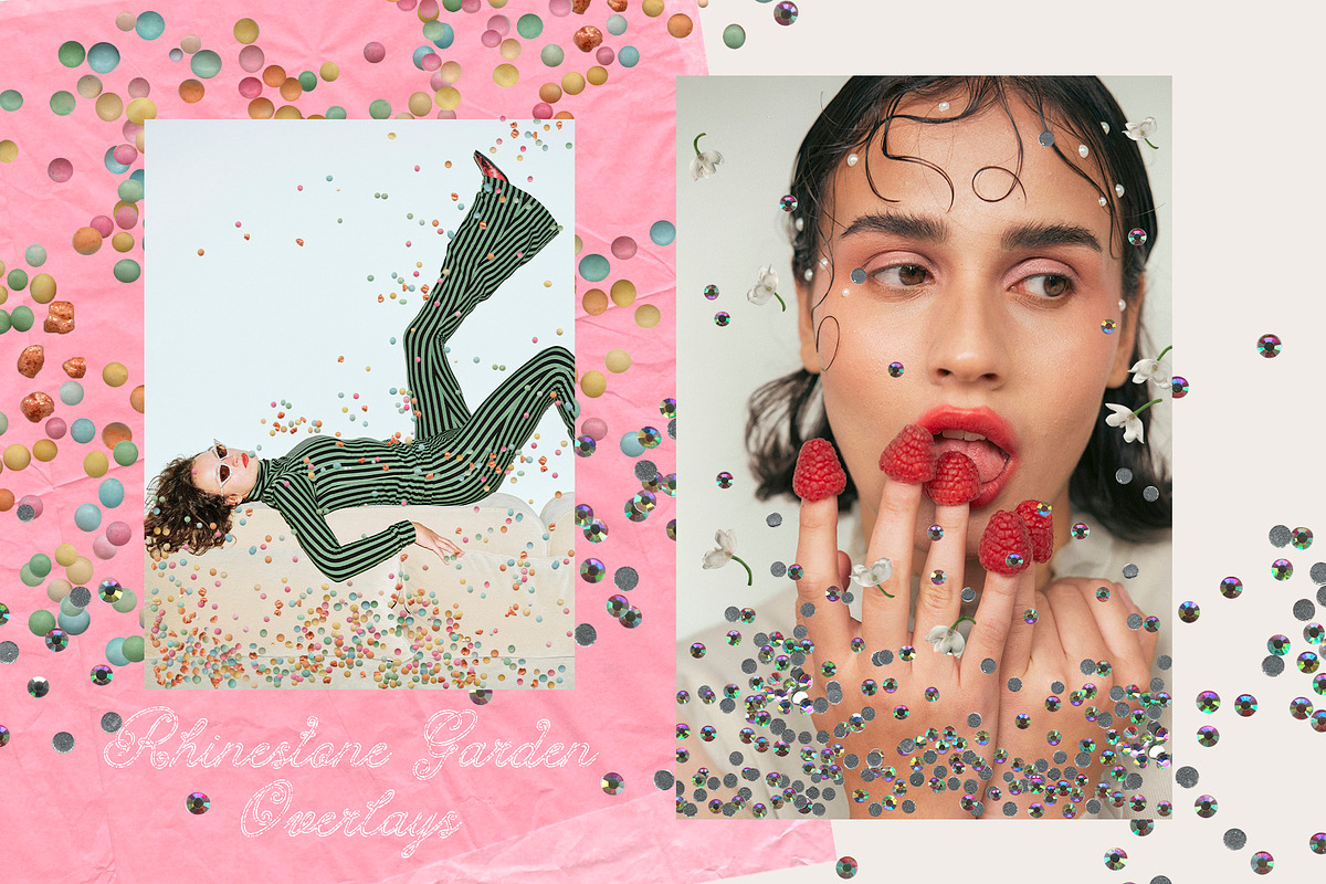 Rhinestone Garden Overlays, a Texture Graphic by Lidberia (Photo 1 of 11)