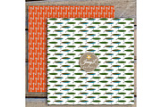 Fishing Digital papers & clipart, a Pattern Graphic by JennyL Designs (Thumbnail 5 of 5)
