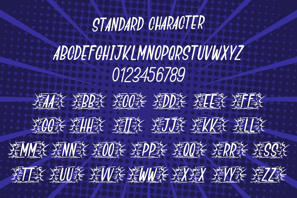 Comic Speeds - Cartoon Font, a Sans Serif Font by Kotak Kuning Studio (Photo 2 of 5)