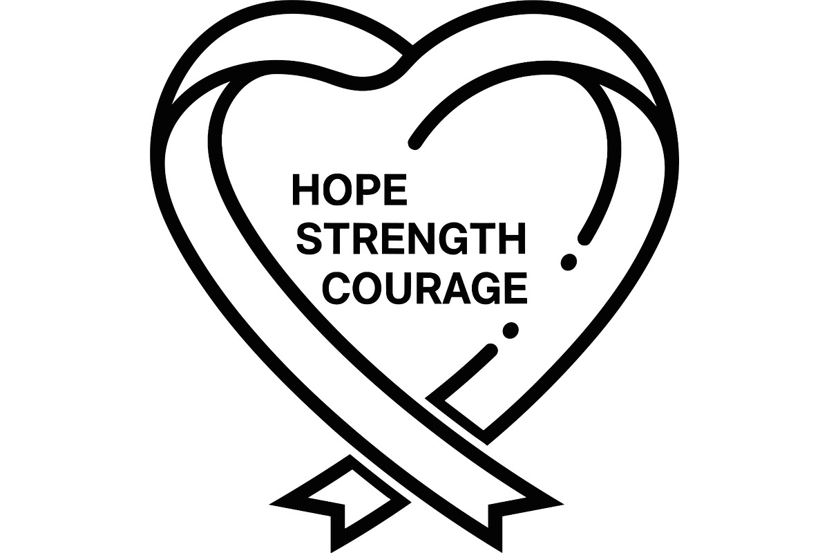 Cancer Awareness T Shirt Design Set, a Healthcare Illustration by balal (Photo 27 of 30)
