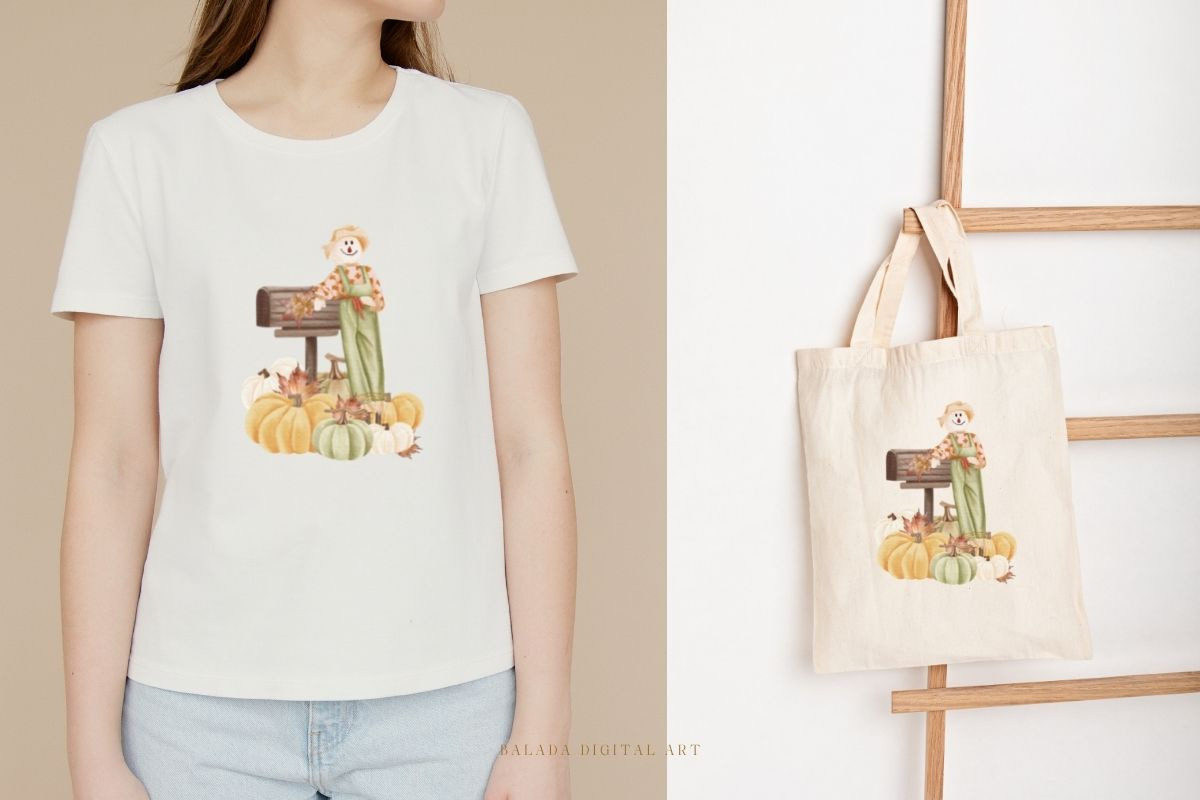 Country House in Autumn PNG, an Illustration by Balada Digital Art (Photo 5 of 6)