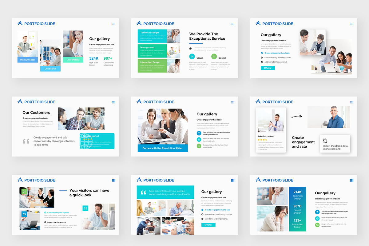 Company Profile Pitch Deck Keynote, a Presentation Template by One Percent Studio (Photo 4 of 20)