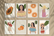 Women Abstract Summer, a Seasonal Illustration by Hanazumi (Thumbnail 7 of 9)