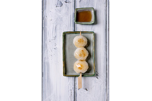 Traditional Japanese Dango Sweet