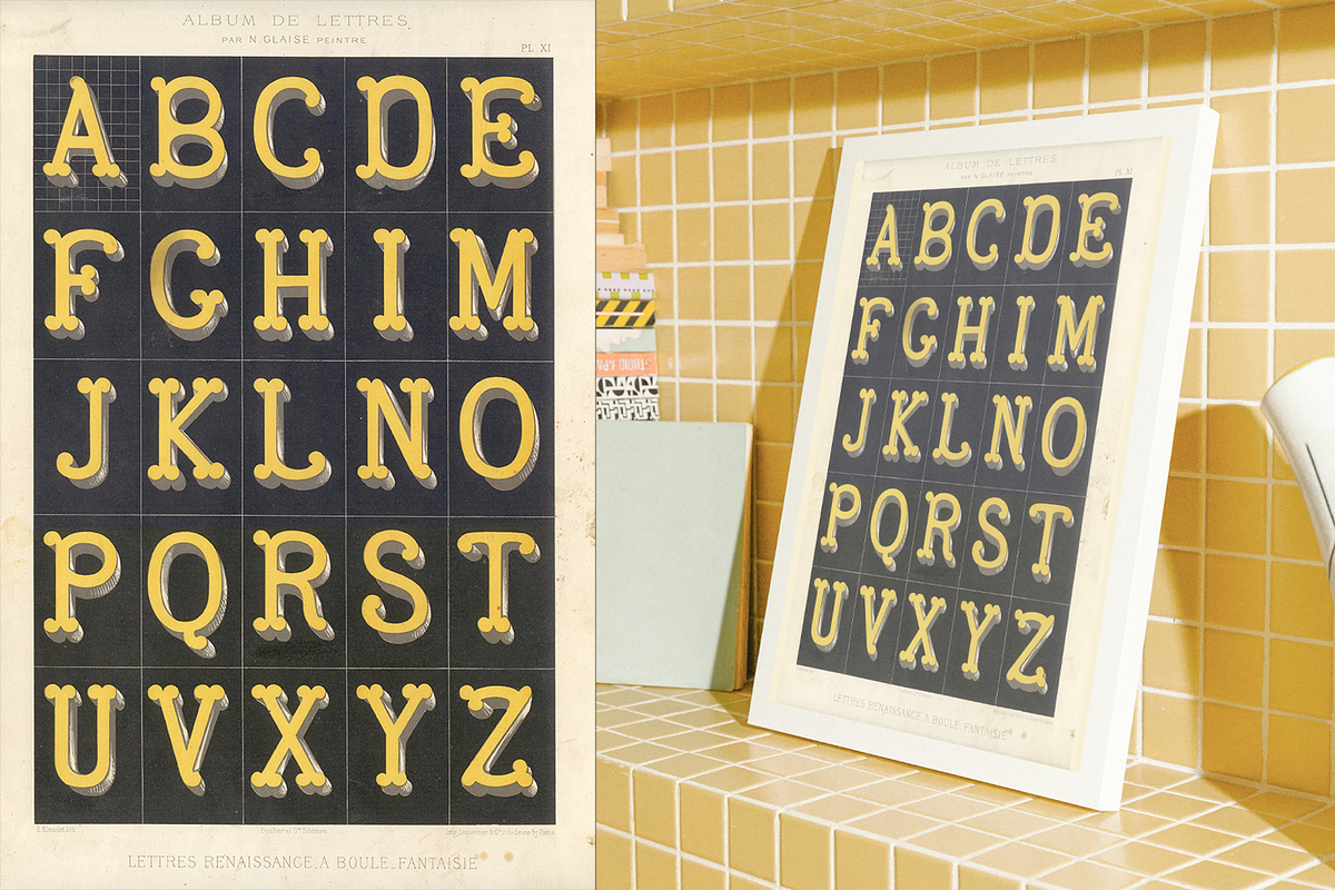 750 Vintage Letters Mega Bundle, an Education Illustration by Digital Museum (Photo 5 of 8)