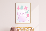 Kawaii Ghost Font, a Handwritten Font by Babymimiart (Thumbnail 4 of 10)