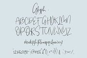 Giulietta // handwriting, a Script Font by takoliko (Thumbnail 13 of 14)