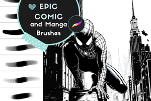Comic Ink Essential Brushes