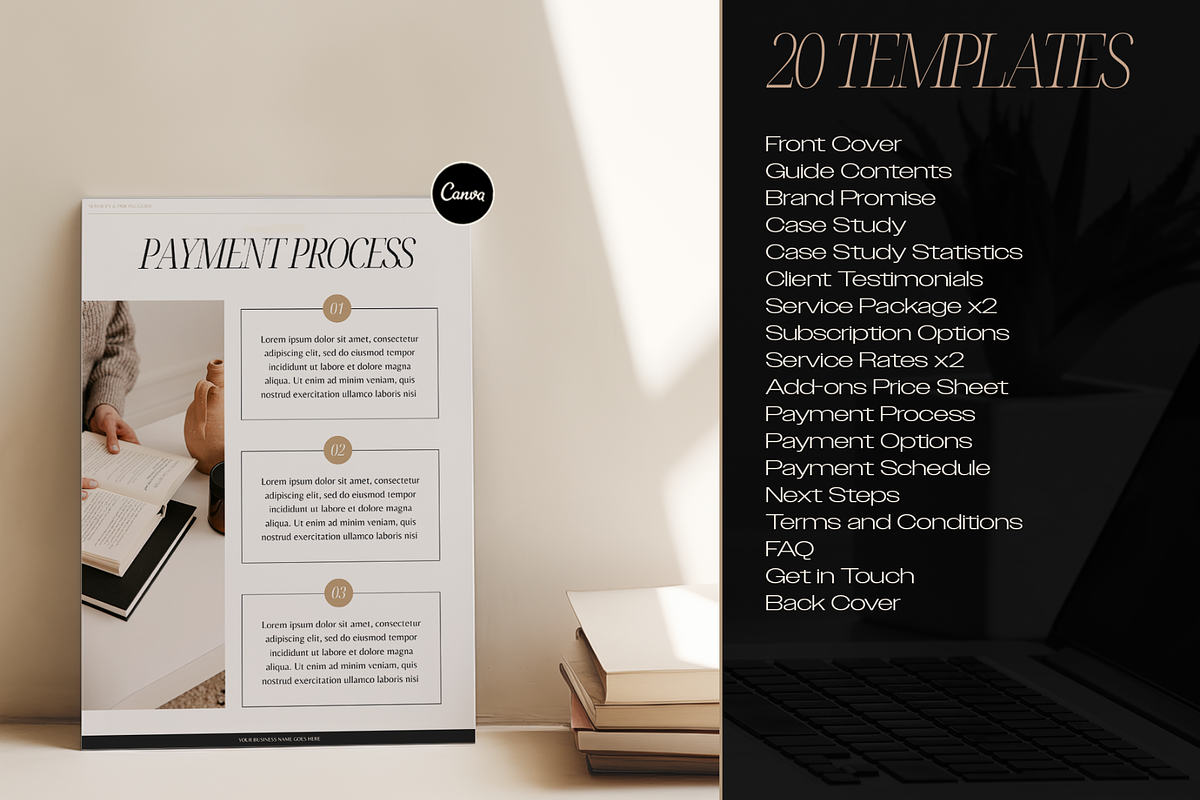 TERRA Client Guides Bundle, a Brochure Template by Creatif Foundry (Photo 6 of 12)