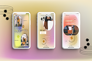 Falling Leaves Instagram Templates, a Social Media Template by maaariabouvier (Thumbnail 8 of 9)