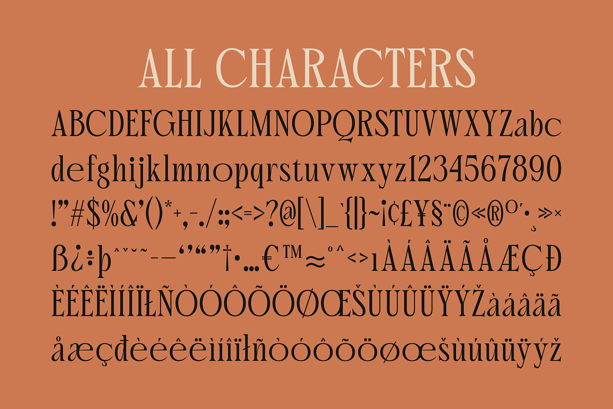 CS Henar – Elegant Font, a Serif Font by Craft Supply Co. (Photo 8 of 8)