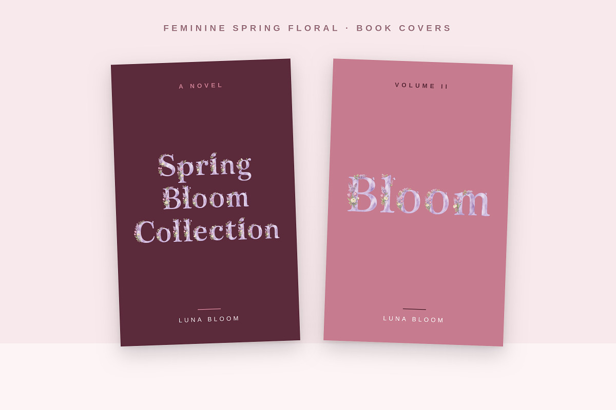 Feminine Spring Floral Display, a Sans Serif Font by Gookkis Studio (Photo 13 of 13)
