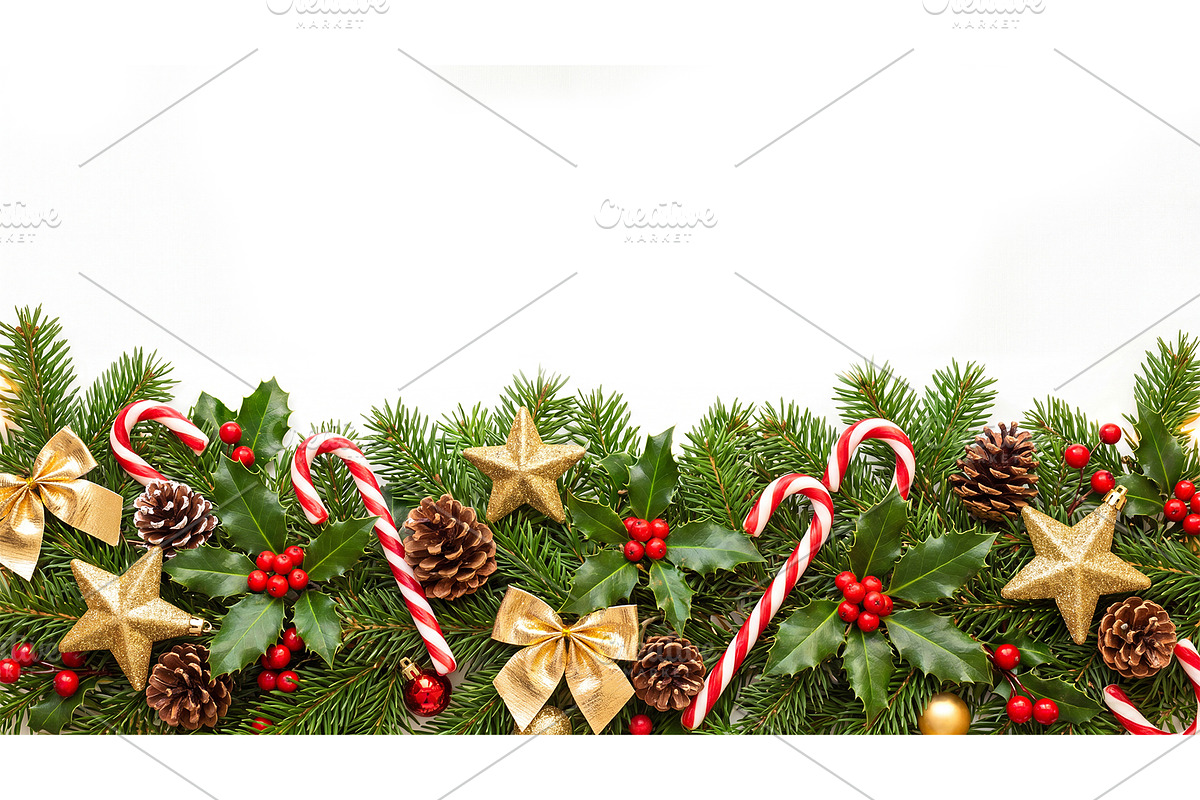 Festive Christmas garland, a Holiday Photo by Hannet (Photo 2 of 2)