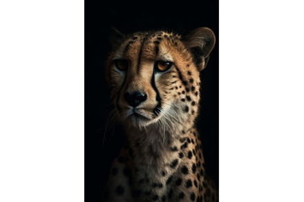 Wild cheetah animal nature. Generate, an Animal Photo by Ylivdesign