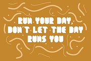 The Sun and Flower | Unique Font, a Sans Serif Font by Tigadestd Type (Thumbnail 2 of 7)