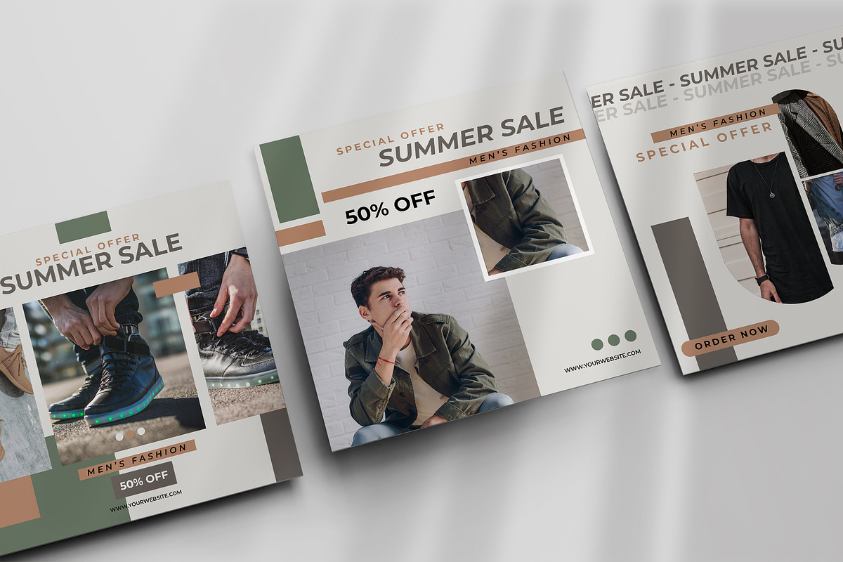Clark - Instagram Post Template, a Social Media Template by MuSan (Photo 3 of 4)