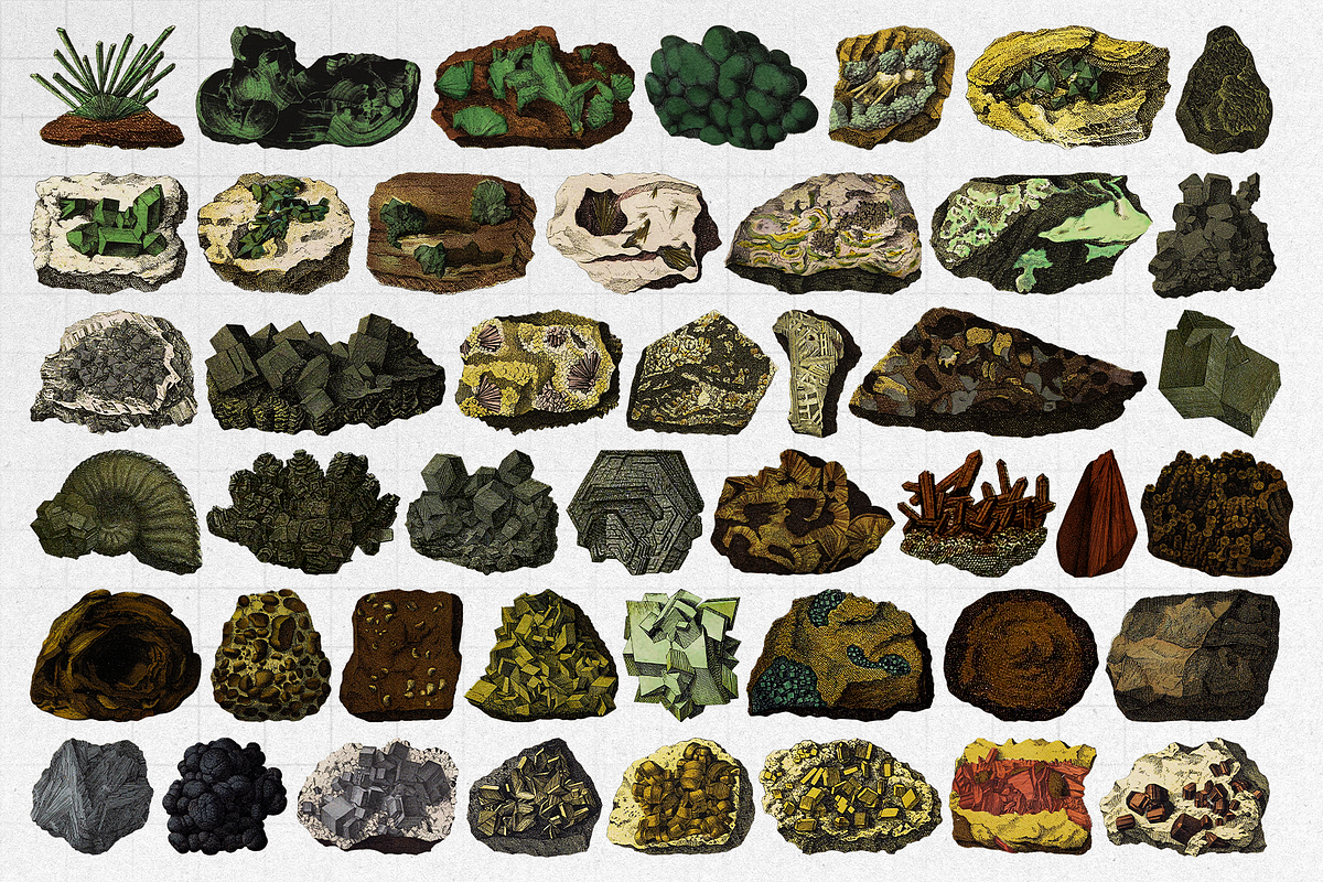 Gemstone Illustrations [1200+ PNG's], an Object Graphic by Meglenov (Photo 13 of 28)