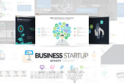 Business Startup Keynote Template, a Presentation Template by Stock Shape (Thumbnail 1 of 8)