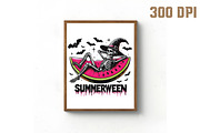 Summerween Skeleton, Halloween PNG, an Illustration by Libby Wishes (Thumbnail 5 of 6)