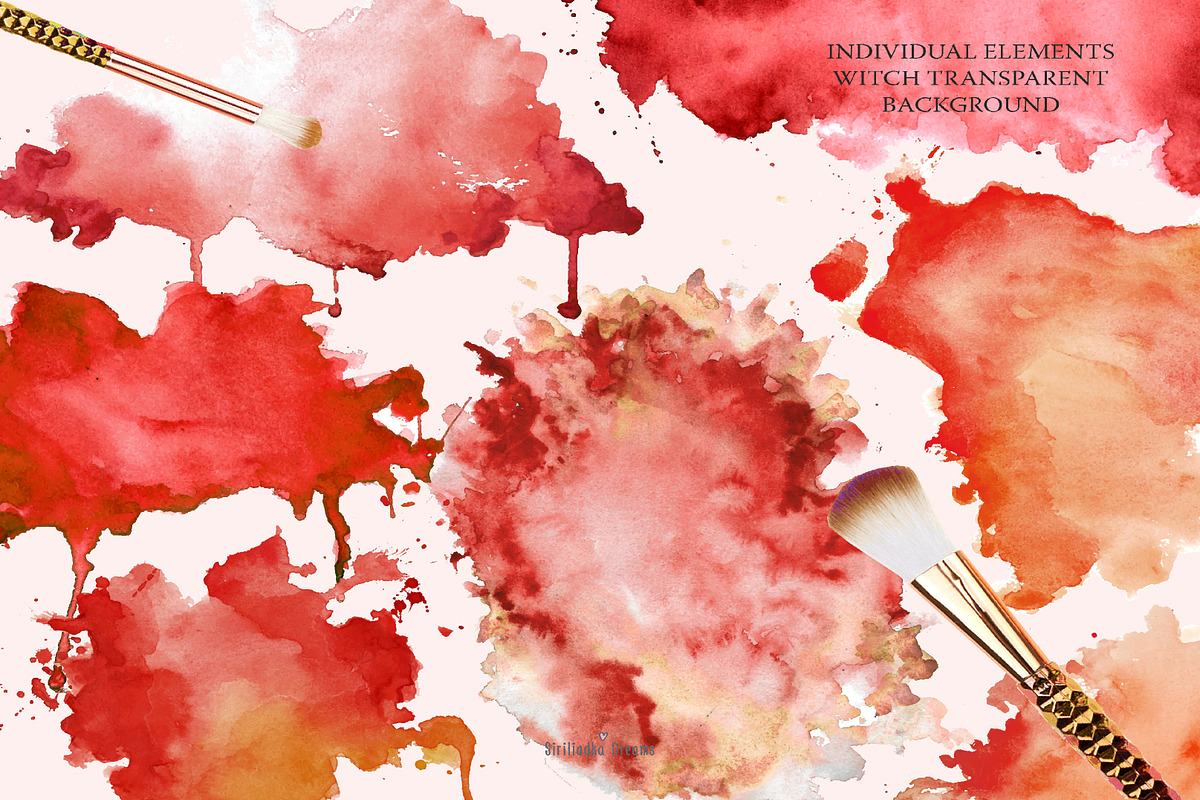 Red-orange spots, a Texture Illustration by Siriliadka Dreams (Photo 2 of 5)