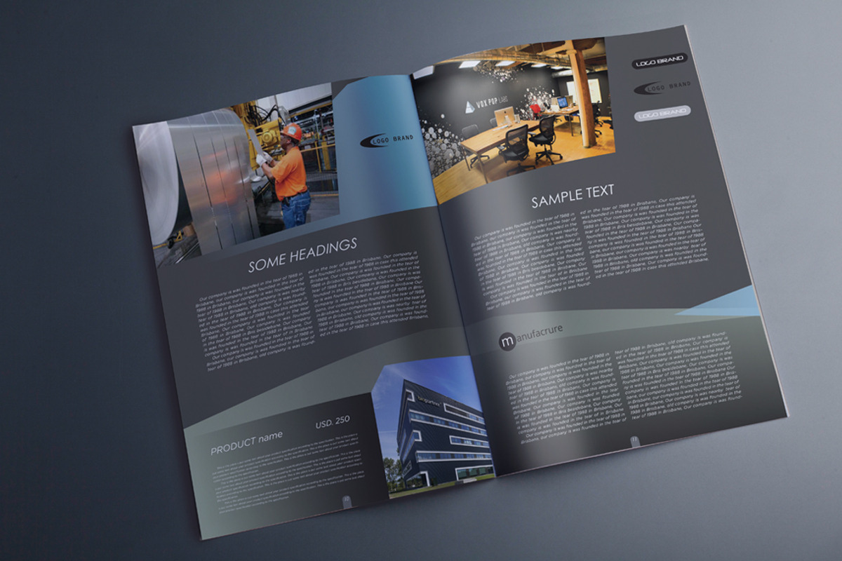 Indesign Multipurpose Catalog Silver, a Brochure Template by RudanStudio (Photo 8 of 13)