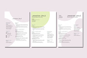 Bubbles Curriculum Canva Template, a Resume Template by BeNone Designs (Thumbnail 3 of 3)