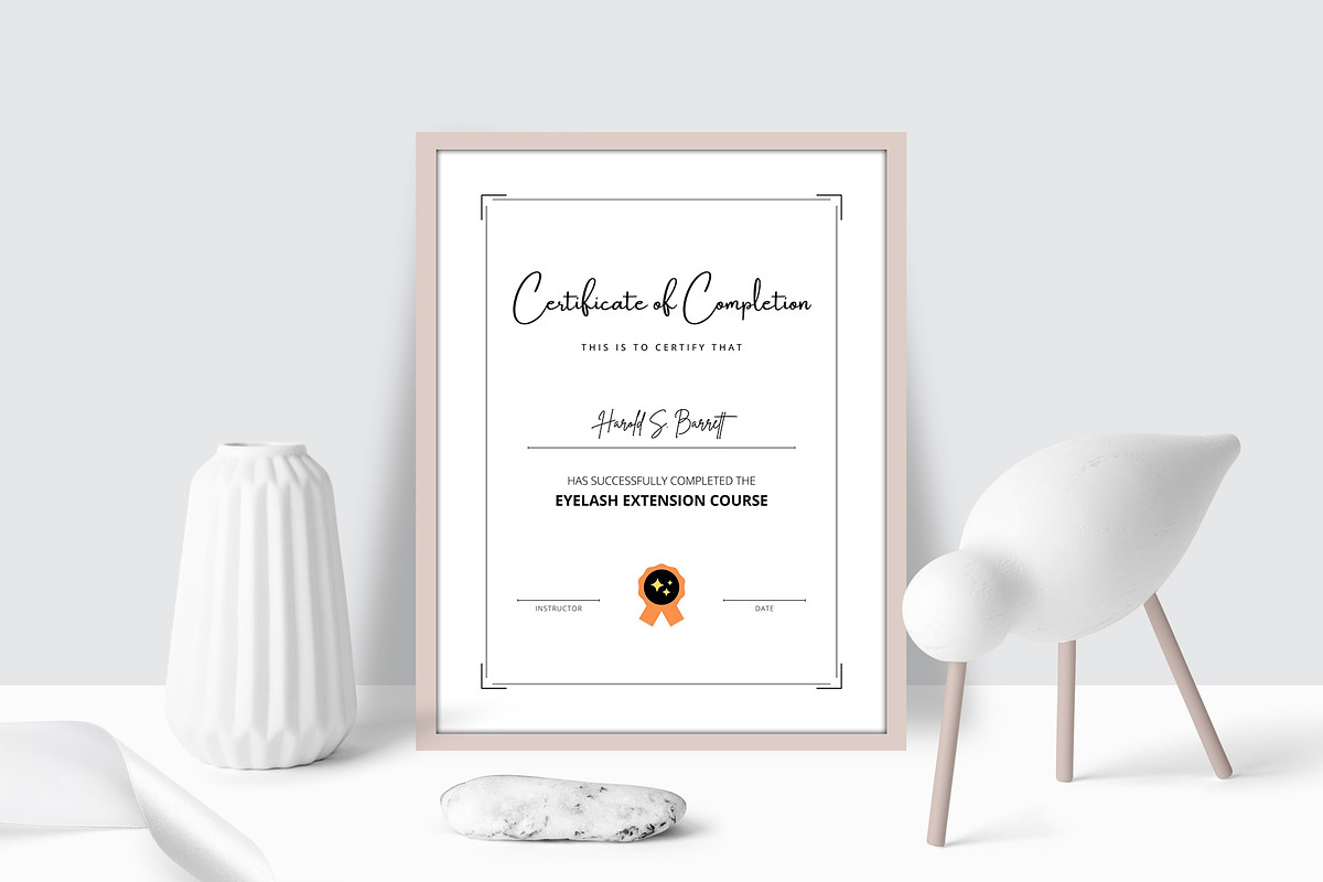 Editable Canva Certificate Template, a Stationery Template by Amit Debnath (Photo 3 of 6)