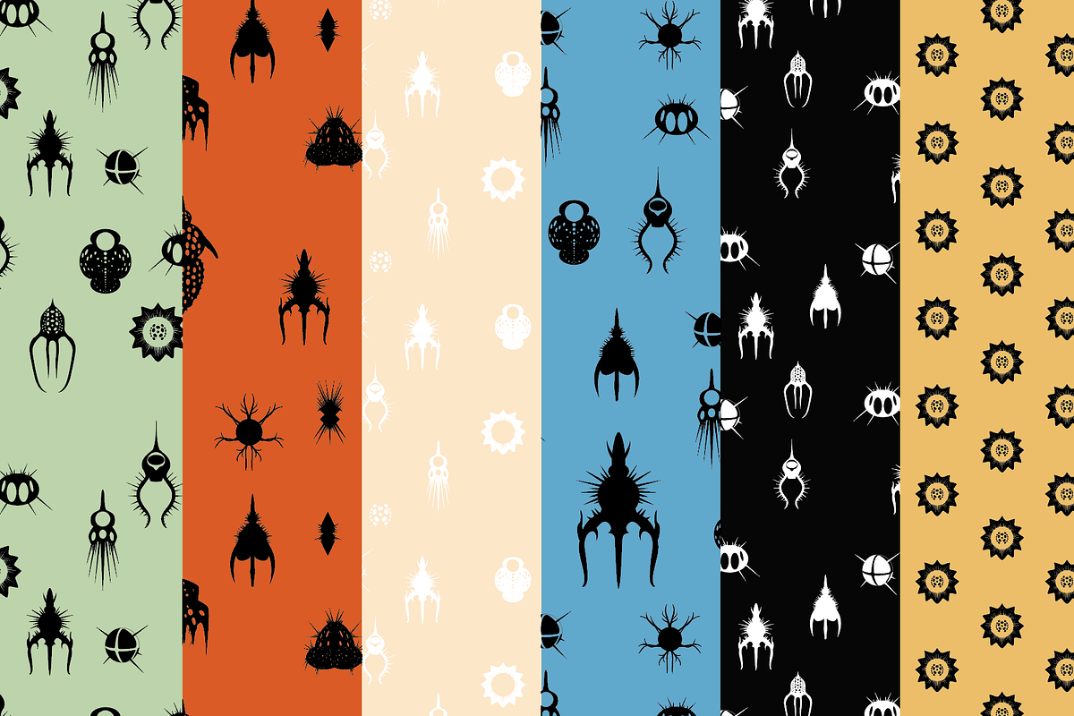 *18 Natural Forms Set. Bundle, a Pattern Graphic by Sam Beeston (Photo 2 of 6)