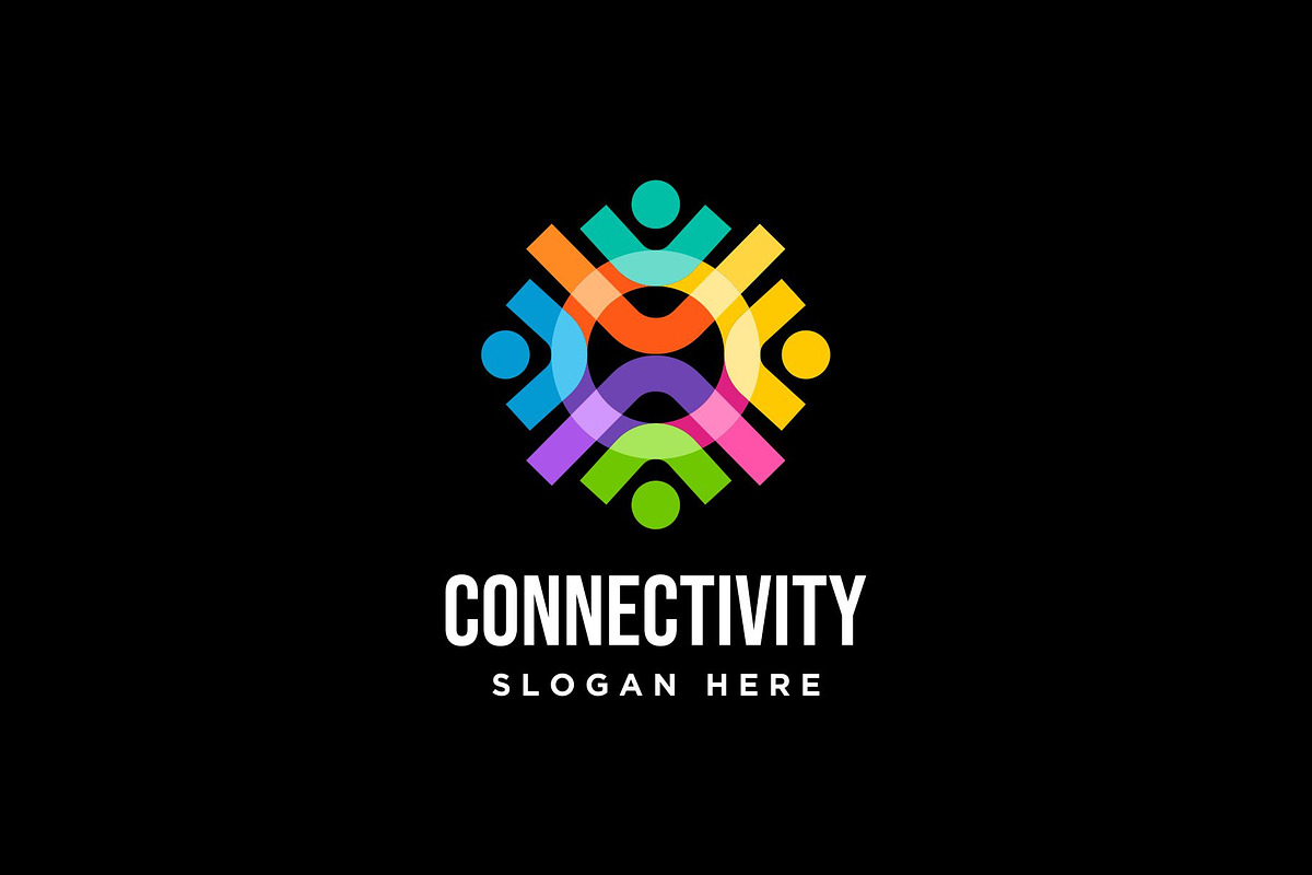 Colorful People Family Group Logo, a Branding & Logo Template by Buqancreative (Photo 2 of 2)