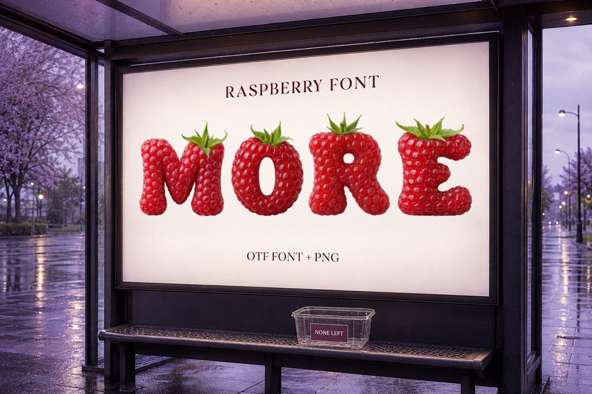 Raspberry Font, a Serif Font by Handmadefont (Photo 9 of 18)