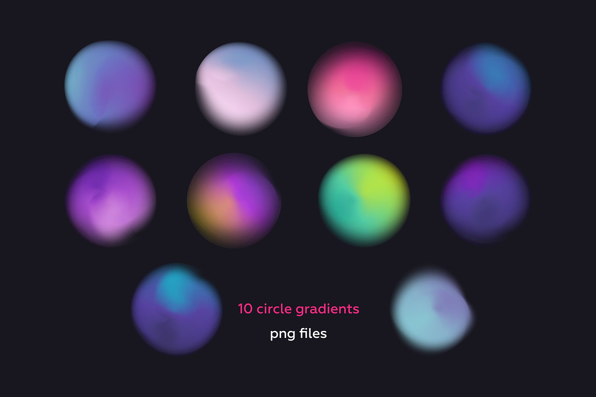 Gradient abstract & geometric set., a Pattern Graphic by lisa_kalev (Photo 9 of 12)
