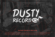 Rushtar - Brush Grunge Typeface, a Handwritten Font by Drizy (Thumbnail 7 of 10)