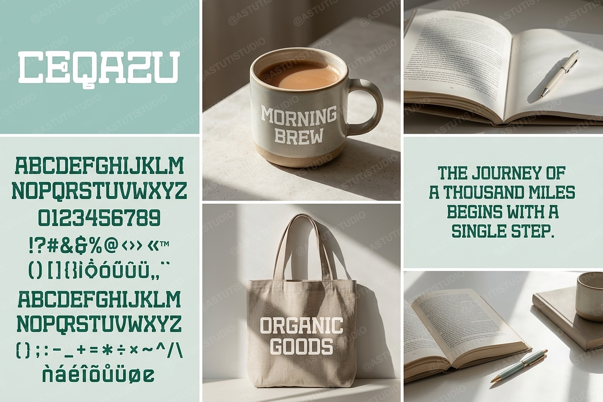 Ceqazu - Elegant Luxury Serif, a Serif Font by Astuti Studio (Photo 18 of 24)