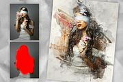 SplatterWatercolor2 Photoshop Action, an Action Add-On by GorynArt (Thumbnail 3 of 27)