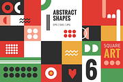 SIMPLICITY-abstract geometric shapes, a Brochure Template by Ninos Mandala (Thumbnail 1 of 2)