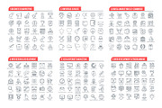 Outline Icons Pack, an Outline Icon by Kalash (Thumbnail 2 of 5)