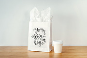 Mockups bags, cups and frames, a Merchandise Mockup by Anastasia Dudka (Thumbnail 5 of 6)