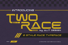 Two Race Typeface