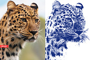 Stamp Art Photoshop Action preview 6