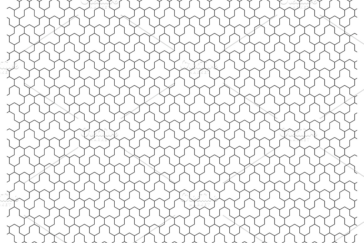 Seamless Geometric Vector Background, a Decorative Illustration by FineArtStudio (Photo 1 of 3)