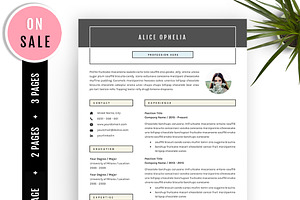 5 Pages Resume - CV Template