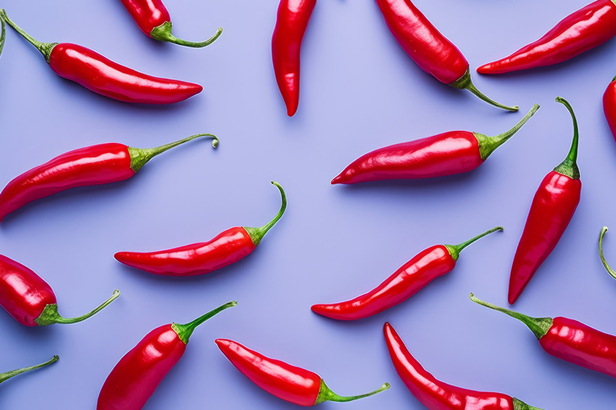 Chili pepper patterns - 32 images, a Food Illustration by Handmadefont (Photo 9 of 11)