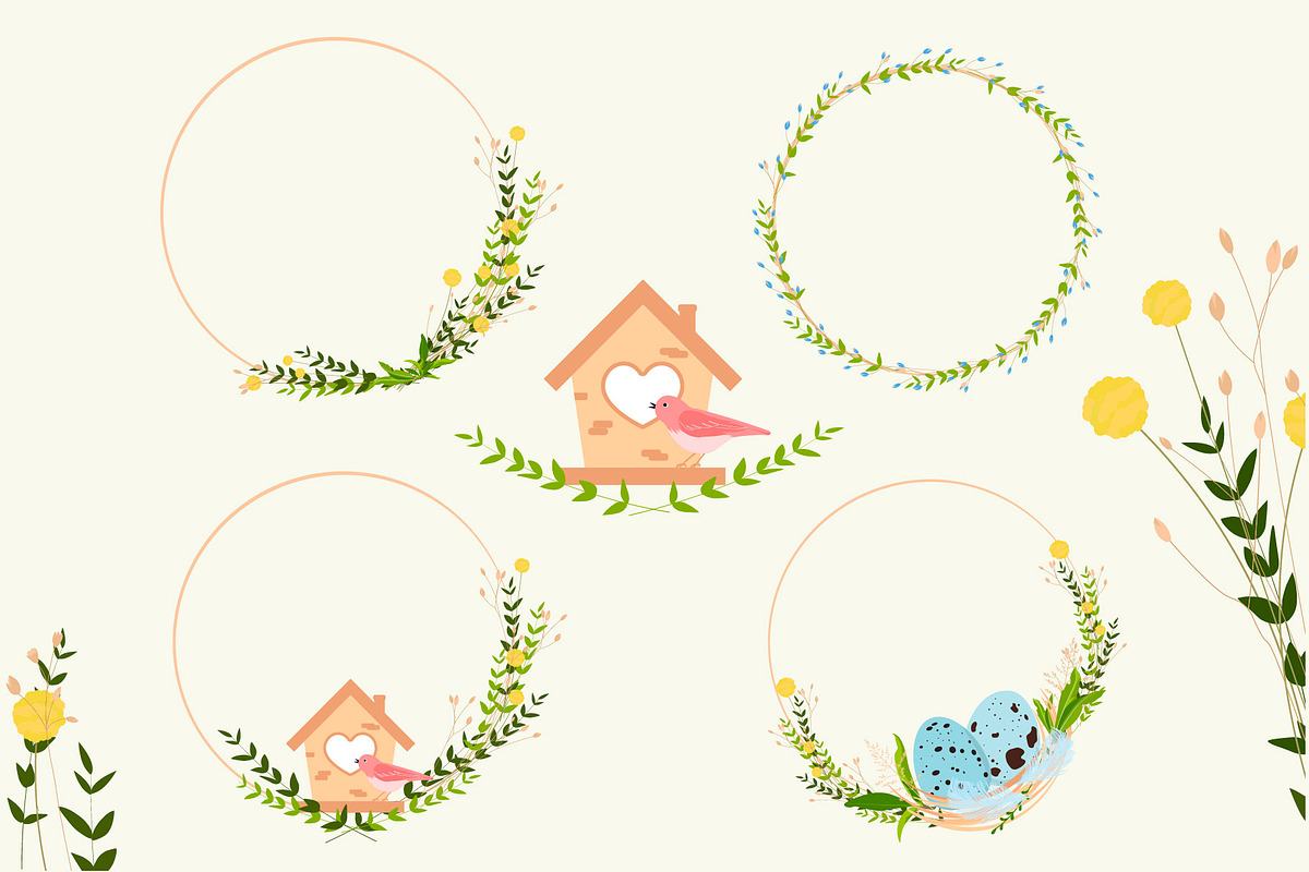 Happy Easter Spring, an Illustration by MariiaVasilenko (Photo 2 of 4)