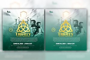 Trinity Sunday Flyer Template