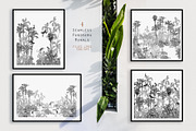 Toile. Panorama Murals, an Animal Illustration by Irina Dolgikh (Thumbnail 3 of 12)