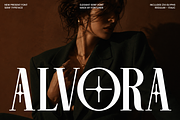 Alvora - Luxury Serif Font, a Serif Font by Font Liner (Thumbnail 1 of 9)